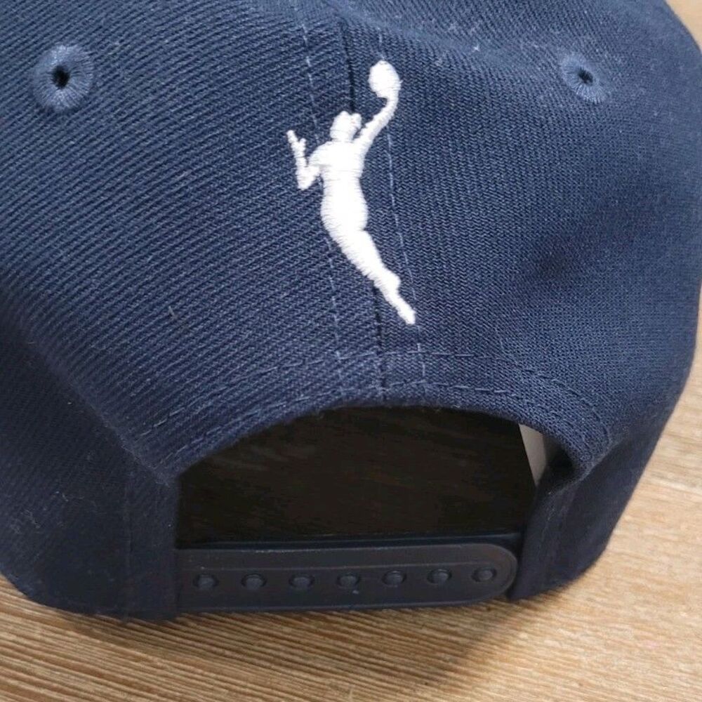 Dallas Wings New Era Navy Blue Hat WBNA 9FIFTY Snapback Basketball Cap OSFM - Picture 3 of 6